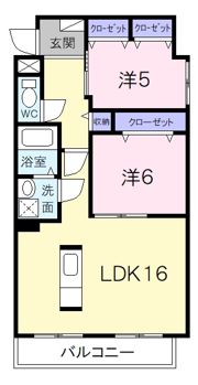 ル・クールの間取り画像