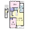 ティファニー Ⅰの間取り画像