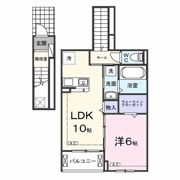 エスポワールの間取り画像