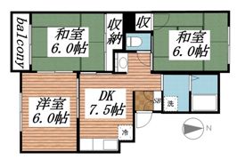 メゾン・ゴールド大塚の間取り画像
