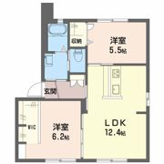 シャーメゾン静 A棟の間取り画像