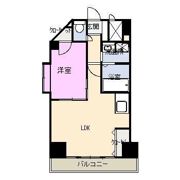 インプレイス中央の間取り画像