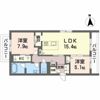 ベレオニシムラⅡの間取り画像
