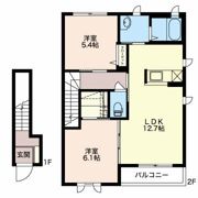 ファミーユMEの間取り画像