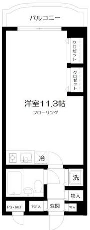 日神パレス生麦の間取り画像
