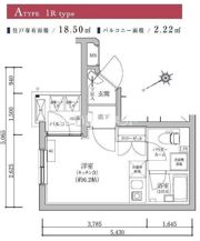 VERXEED STAIR鶴見市場駅前の間取り画像