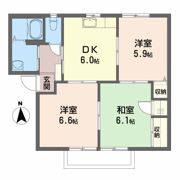ヴェルディハイツ C棟の間取り画像
