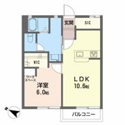 タウニーラポールの間取り画像