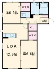 カントリーハウス～空と大地～ Bの間取り画像