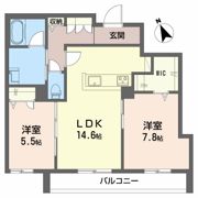 フェリスエスパシオの間取り画像
