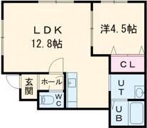 ASTI-westの間取り画像