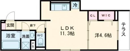 ラヴィベル本堅田の間取り画像