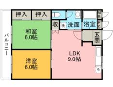 クレストール和白Stの間取り画像