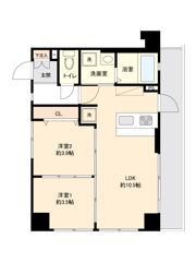 ONE ROOF FLAT NISHIWASEDAの間取り画像