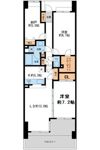 リーベスト西千葉の間取り画像