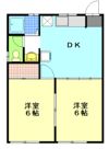 岸本コーポの間取り画像