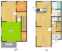 【大町東】レジデンス川本E棟の間取り画像