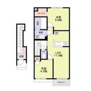 Alba belの間取り画像