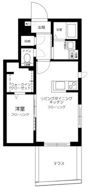 Libero武蔵関の間取り画像