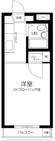 アーク境南町の間取り画像
