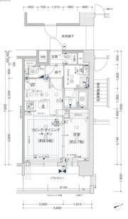 プレサンス ジェネ 上前津の間取り画像