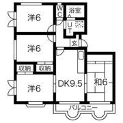 キャッスルプラザの間取り画像