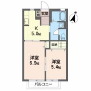 ロイヤルバレーⅡAの間取り画像