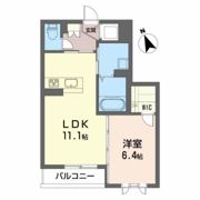 ベレオ新屋敷の間取り画像