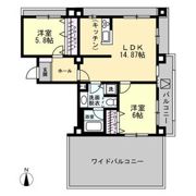 メルローズコートの間取り画像