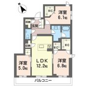 レフィシアの間取り画像