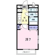エスポワール御幸の間取り画像