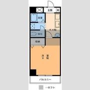 ラフィネ道後の間取り画像