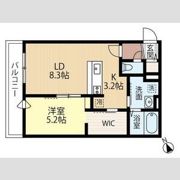 ブリーゼ中の島の間取り画像