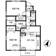 UWATTE HILLS Kの間取り画像