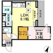 フラクタス相南1丁目の間取り画像