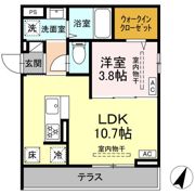 フラクタス相南1丁目の間取り画像