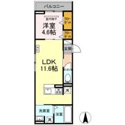 Flegley（フレグレー）の間取り画像