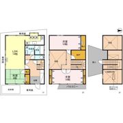谷口邸戸建借家の間取り画像