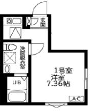 プルームコート川崎浅田の間取り画像