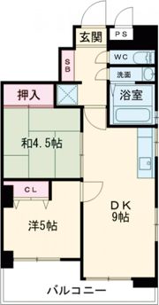 甲南第11兵庫コーポラスの間取り画像