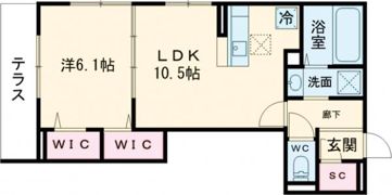 ラヴィベル本堅田の間取り画像