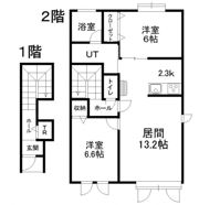 ニューエスパニアⅠBの間取り画像