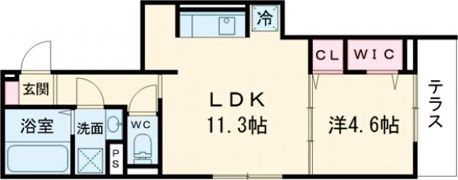 ラヴィベル本堅田の間取り画像