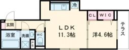 ラヴィベル本堅田の間取り画像