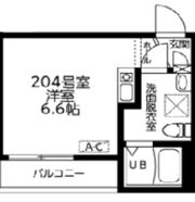 プルームコート川崎浅田の間取り画像