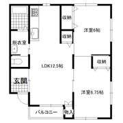サニーサイドの間取り画像
