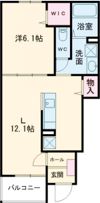 ネオンビオスⅠの間取り画像