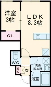 Grand Maison水巻駅前の間取り画像
