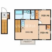 メゾンジェムの間取り画像