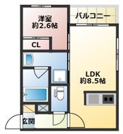 THE NOBLES 井尻の間取り画像